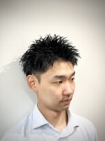 リバティシェアバーバー 銀座(LIBERTY SHARE BARBER) 刈り上げスパイキーショート