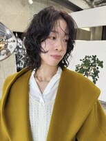 アイン(eim)&nbsp;レイヤーウルフパーマスタイル