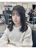 毛先をやわらかく＊ナチュラルレイヤースタイル