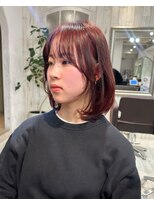 レイラバイアフロート 吉祥寺(Lila by afloat)&nbsp;【畑中正敏】くびレイヤーエモージュ愛されショートボブ艶髪