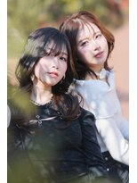 キング 枚方店(K!ng)&nbsp;縮毛矯正髪質改善ハイライトレイヤーカット枚方美容室エクステ