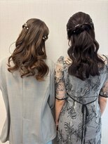 エメティ(Aimerty)&nbsp;お友達とハーフアップ♪