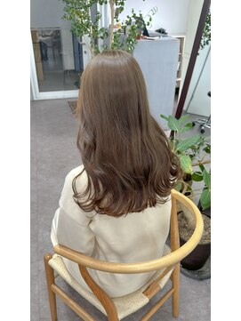 ノート(note) ☆透明感オリーブグレージュ髪質改善レイヤーカットブリーチなし