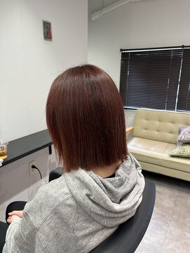 バロン(baron.) 髪質改善 ワインレッド 美髪