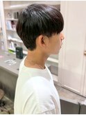 マッシュショート メンズショート ストレート 20代30代 縮毛矯正