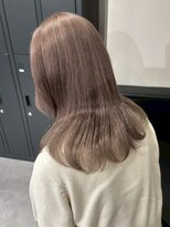 ベレーザ 渋谷(BELEZA)&nbsp;13334暗髪ミルクティーベージュオリーブカラーワンホンレイヤー