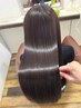 平日10時限定！【上質で最高の手触りと艶感】シルク縮毛矯正＋ダメージ補修tr
