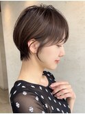 calna by ELMO/ショートボブ/マッシュショート/丸みショート