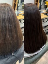 オッジバイケンジ(oggi by KENJE)&nbsp;地毛風/縮毛矯正/髪質改善/前髪カット/美髪/艶髪