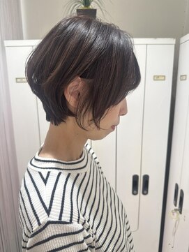 クロップ エス 茅ヶ崎本店(crop es) 毛流れショート