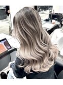 髪型 ミディアムウルフボブボブウルフハイライト