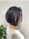 ＊ASTRANTIA＊福井彩乃　大人グレージュショートボブ