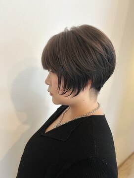 リアン 熊谷本店(Rien) ショート×グレーアンブレラカラー！