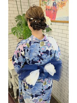 リール(THE RIRE.) ＊THERIRE.   浴衣ヘア×和装アレンジ＊