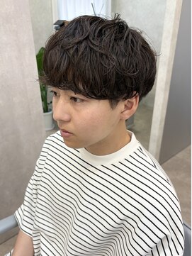 シエテ 津田沼(Siete) サーフカール/スパイキーショート/ブルーブラック/津田沼