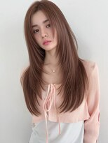 エールバイボヌール(Ere by Bonheur)&nbsp;【西梅田北新地】髪質改善でツヤ髪レイヤーピンクベージュカラー