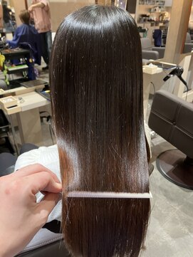 ブルー(blue) #髪質改善ストレート