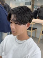 フィフス 栄(fifth)&nbsp;毛流れニュアンスパーマセンターパートツーブロック栄