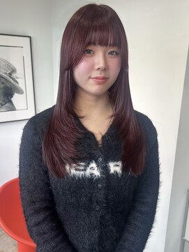 ローレン(LOREN) イメチェン/ホワイトブロンド/外ハネボブ/ワイドバング/栄/久屋