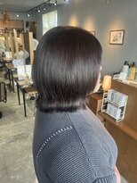 ヘアーループセラデザインワークス(Hair ruup Sela design works)&nbsp;レイヤーボブ/アッシュグレージュ