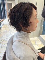 ジアン バイ ミルボン 西宮ガーデンズプラス(GIEN by milbon) ショートパーマ/大人ショート/ナチュラルパーマ/くしゃふわ
