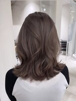 ムード(MOOD,)&nbsp;イメチェン/ピンクベージュ/アンブレラカラー/前髪/銀座駅