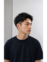 メンズエリアクレスト(Men's area crest)&nbsp;ショートルーズパーマ/￥8000♪眉カット付