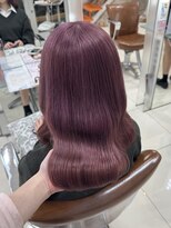 ジーナ 渋谷駅前(Zina) ピンクラベンダー/1ブリーチ