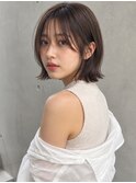 20代30代40代50代似合わせショートボブフレンチバング
