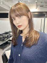 フォト イケブクロ(foto IKEBUKURO)&nbsp;秋イメチェン/結べるミディアムレイヤー/大人可愛い顔まわり