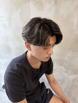 ヘアーリゾートレガロ 八尾店(Hair Resort regalo)&nbsp;近鉄八尾／ハイライトで動くセンターパート