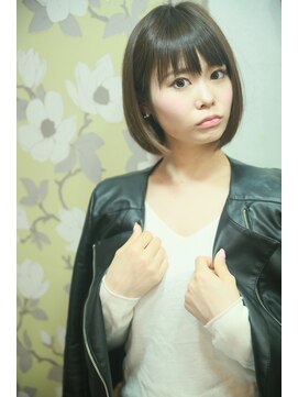 テテクルー(tete et clou) アッシュクレージュ、ローライトボブ