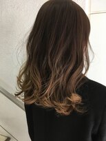 インビテーション(invitation) (invitationお客様スタイル)ミルクティベージュグラデーション