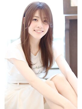 アーレル(Arlel) ☆Arlel 池袋☆ナチュラルストレート×うざバング