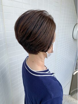 オーシャン(Ocean) [OCEAN Hair&Life藤原純] 耳掛け前下がりショート☆