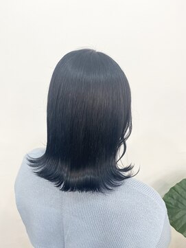 ルヴェルヘアー(Revel hair) ブルーブラック★