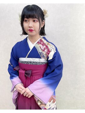 ラウレア(Laule'a) ブルベの方の卒業式袴