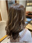 【EIGHT溝の口】お客様スタイル_デザインカラー_切りっぱなし