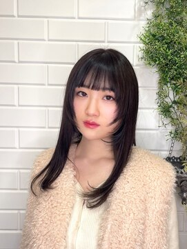 フェアスティックリヒト(VERSTECK Licht) 【licht】透明感グレージュ×顔まわりレイヤー