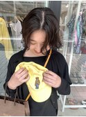 ☆ミニボブロブヘアショートパーマふんわりカールプードルパーマ