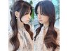 【舩木限定】韓国カット+イルミナカラー+オージュアトリートメント￥16000