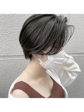 エストアール フクオカ 福岡博多店(est-r. Fukuoka) ハンサムショート/アッシュカラー/博多