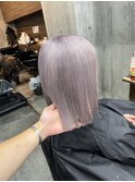 #黒髪#ボブルフ#ネビージュ#小顔#ワンレン