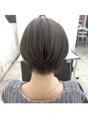 松山市/20代/30代/40代/ころんと丸いショートボブ