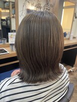 シーバイシオン(Sea by sion)&nbsp;切りっぱなしミディアム/ベージュカラー/20代/30代/40代/50代