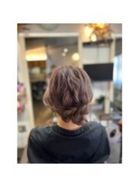 大人可愛いヘアアレンジ