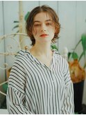ショートボブパーマ/20代/30代/40代/50代/岡山/表町