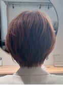 大人可愛い20代30代40代50代丸みショートヘア