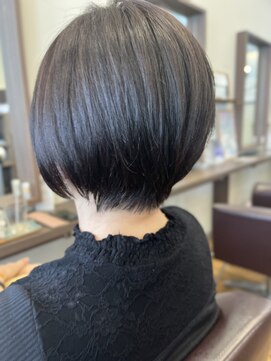 ヘアーブランドジン パルト(HAIR BRAND Jin Palt) ショートボブ