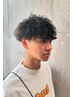 カット＋波巻きパーマ￥13000